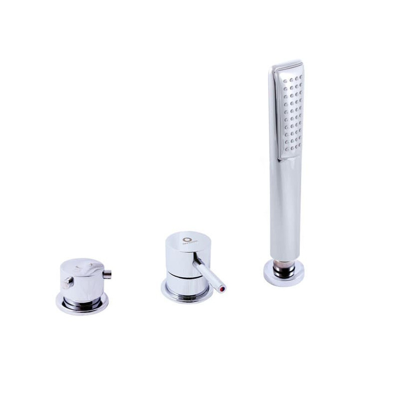 Vanová baterie RAV SLEZÁK Seina se sprchovým setem chrom SE975.0P