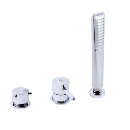 Vanová baterie RAV SLEZÁK Seina se sprchovým setem chrom SE975.0P