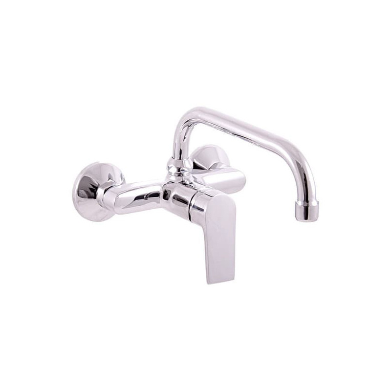 Dřezová baterie RAV SLEZÁK Colorado s otočným ramínkem 100 mm chrom CO102.0/27