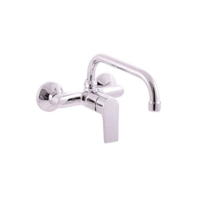 Dřezová baterie RAV SLEZÁK Colorado s otočným ramínkem 150 mm chrom CO102.5/27