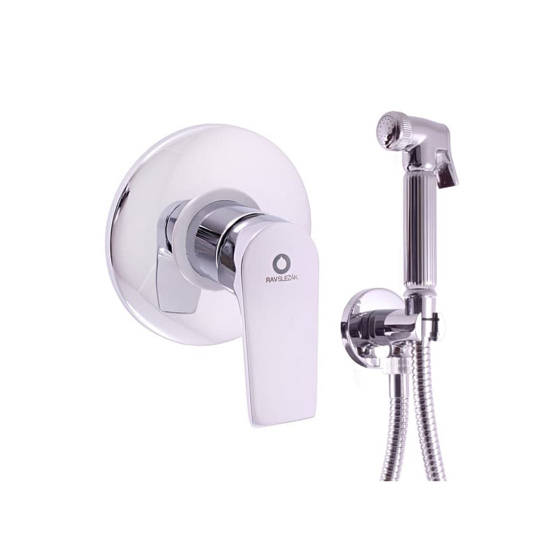 Bidetová baterie RAV SLEZÁK Colorado s bidetovou sprškou chrom CO142/1