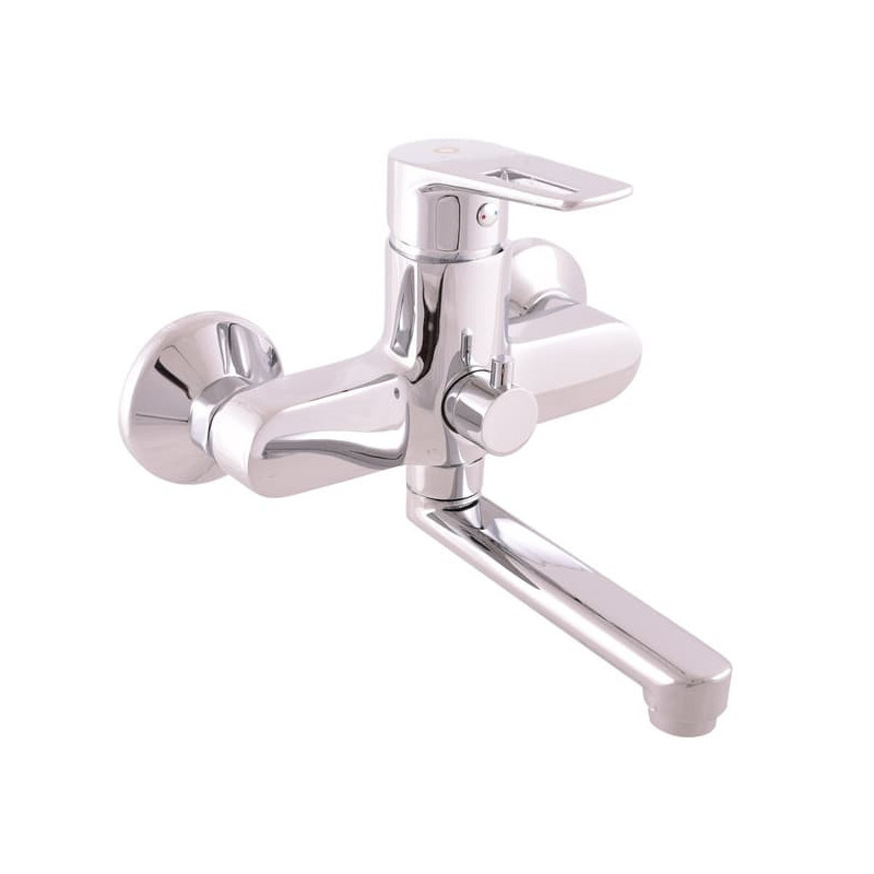Vanová baterie RAV SLEZÁK Colorado s otočným ramínkem 100 mm chrom CO251.0