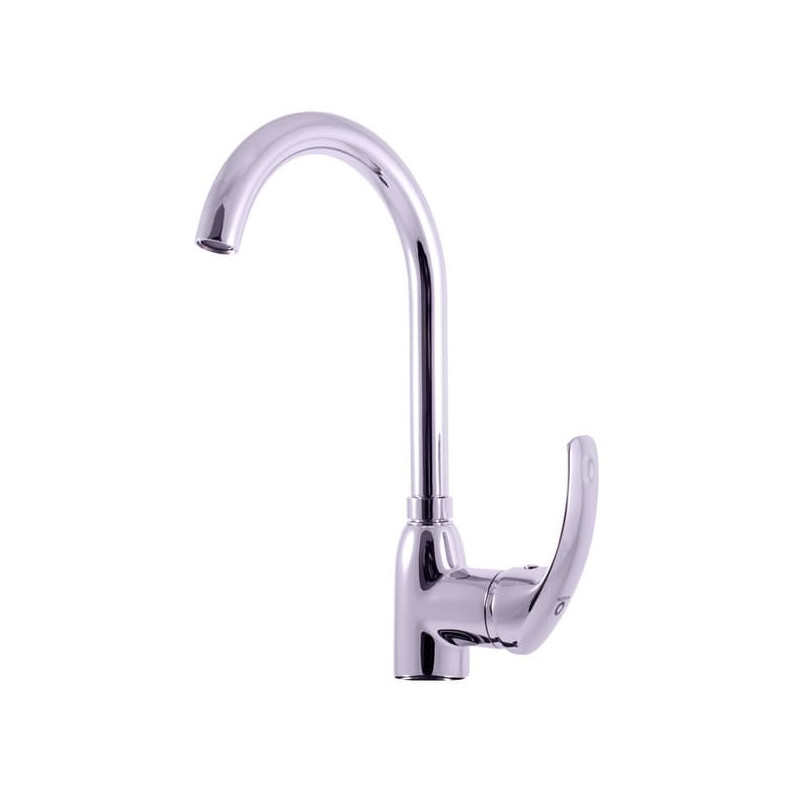 Dřezová baterie RAV SLEZÁK Mississippi s otočným ramínkem chrom MS007.5/4