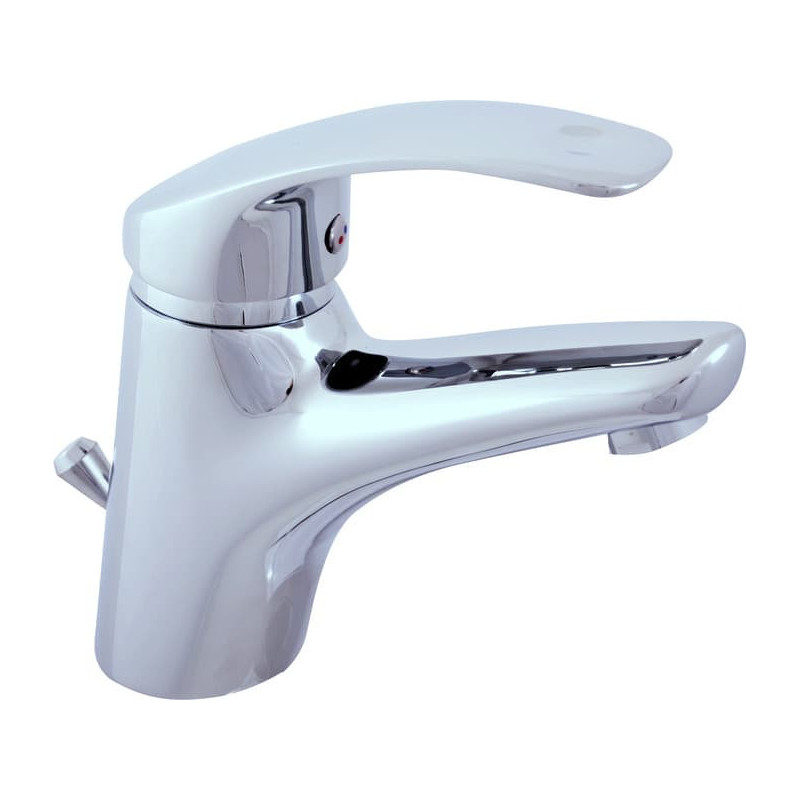 Umyvadlová baterie RAV SLEZÁK Mississippi s výpustí chrom MS027.5