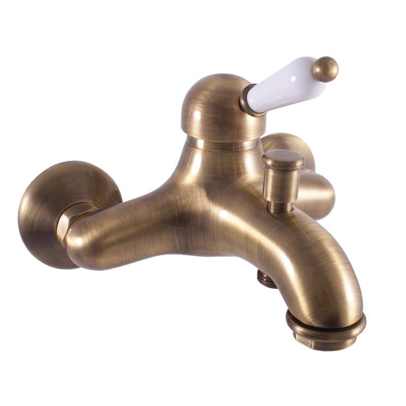 Vanová baterie RAV SLEZÁK Labe 150 mm stará mosaz L554.5SM