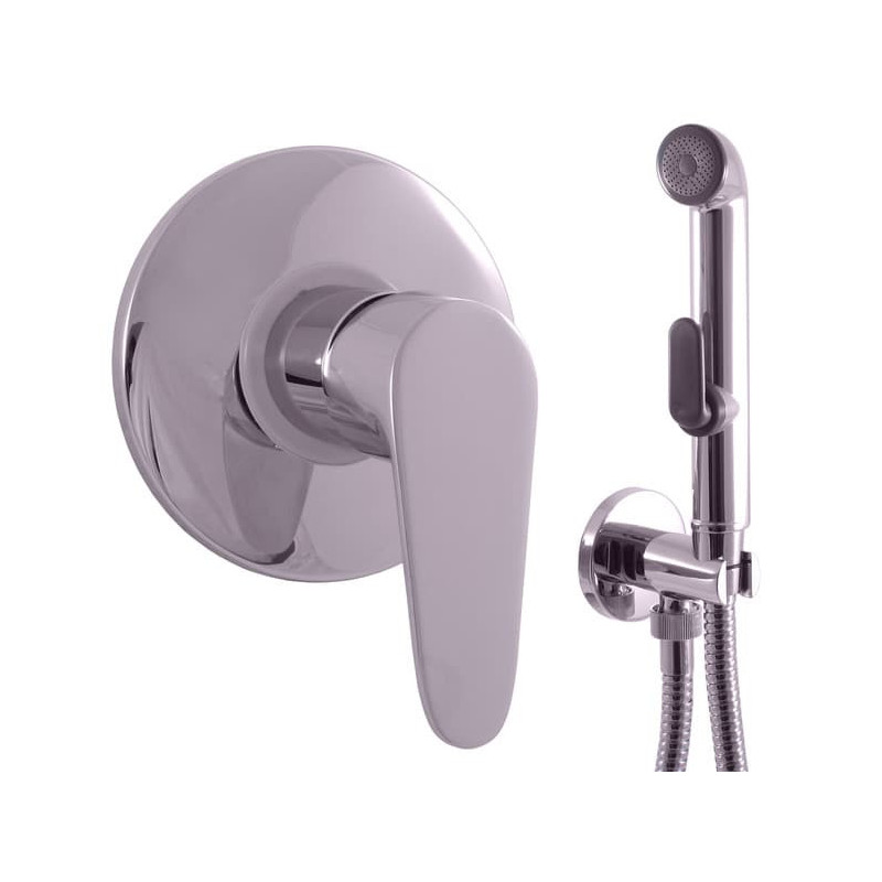 Bidetová baterie RAV SLEZÁK Victoria s bidetovou sprškou chrom VI242