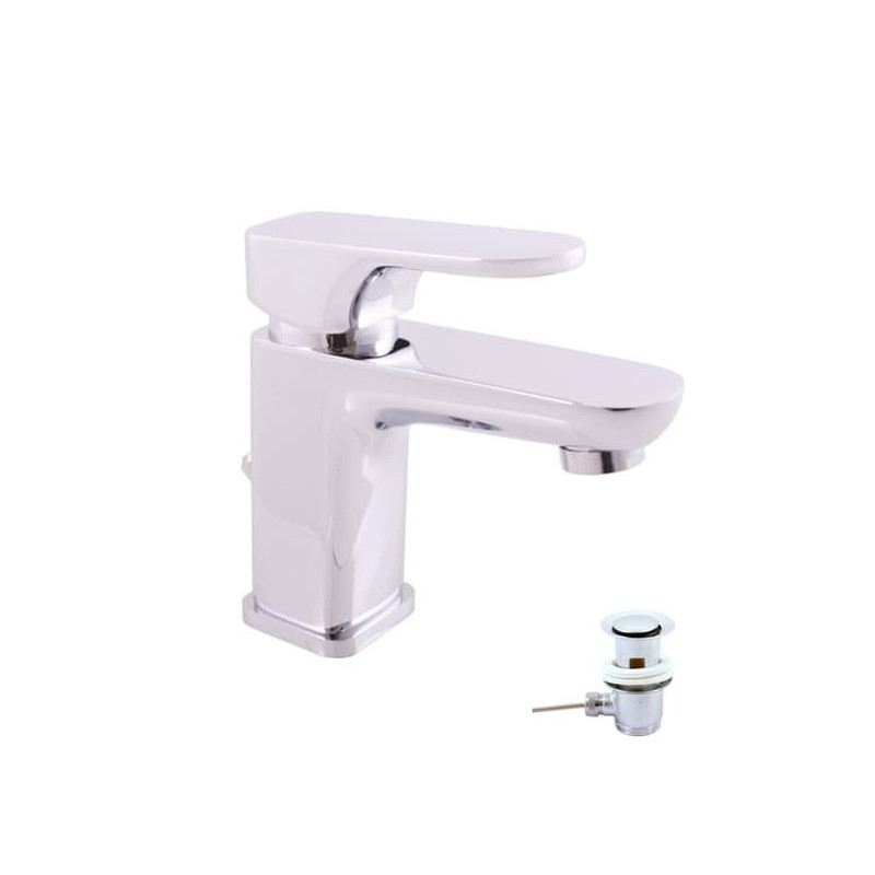 Umyvadlová baterie RAV SLEZÁK Yukon s clic-clacem chrom YU127.5K