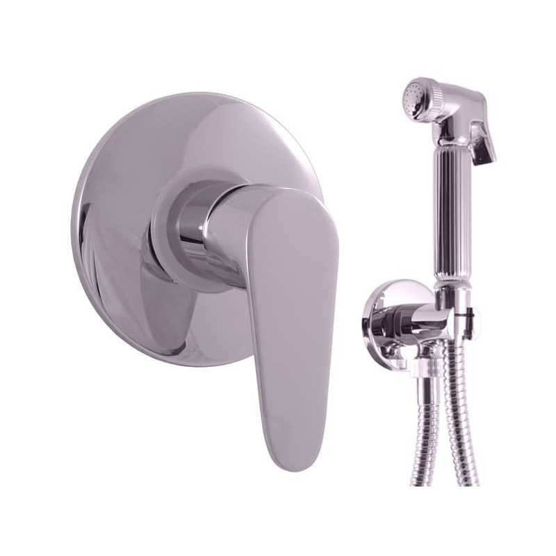 Bidetová baterie RAV SLEZÁK Victoria s bidetovou sprškou chrom VI242/1