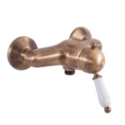Sprchová baterie RAV SLEZÁK Labe 150 mm stará mosaz L581.5SM