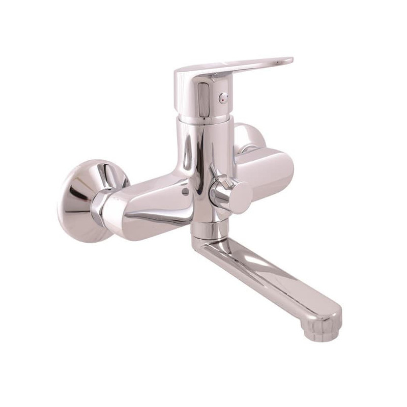 Vanová baterie RAV SLEZÁK Victoria s otočným ramínkem 100 mm chrom VI251.0