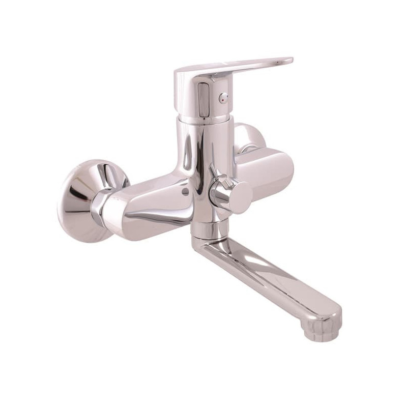 Vanová baterie RAV SLEZÁK Victoria s otočným ramínkem 150 mm chrom VI251.5