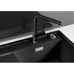 Dřezová baterie Blanco Linus - S s vytahovací sprškou kávová 516697