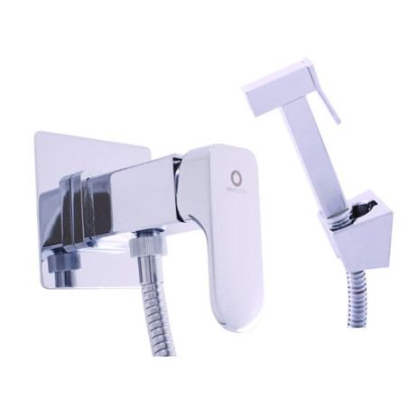 Bidetová baterie RAV SLEZÁK Yukon s bidetovou sprškou chrom YU147/1