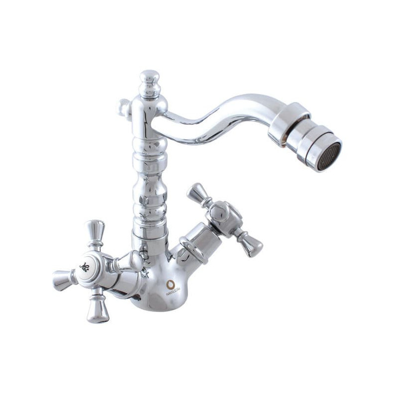 Bidetová baterie RAV SLEZÁK Morava s otočným ramínkem chrom MK320.5/9