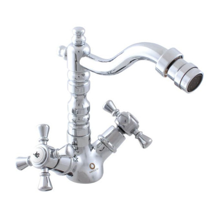 Bidetová baterie RAV SLEZÁK Morava s otočným ramínkem chrom MK320.5/9