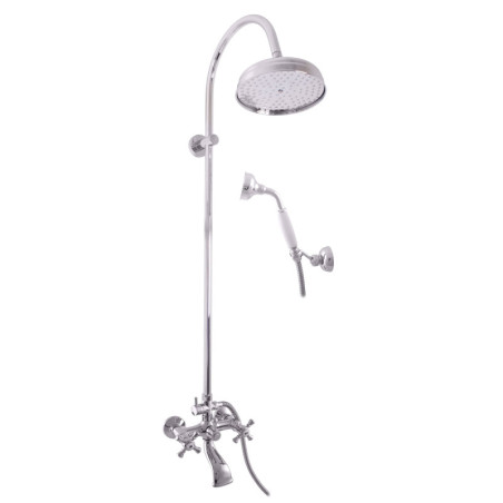 Vanová baterie RAV SLEZÁK Morava se sprchovým setem 150 mm chrom MK359.5/3