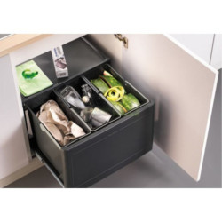 Odpadkový koš, sorter vestavný Blanco 39 l šedá 517469