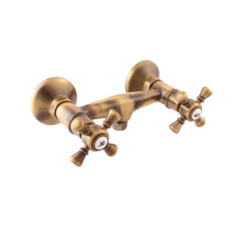 Sprchová baterie RAV SLEZÁK Morava 150 mm stará mosaz MK380.5SM
