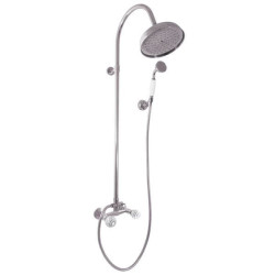 Sprchový systém RAV SLEZÁK Brilliance s kohoutkovou baterií chrom BRILLIANCE181.5/3
