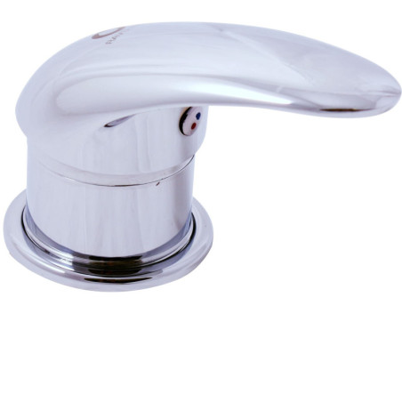 Vanová baterie RAV SLEZÁK Dunaj s přepínačem chrom D468.5Y