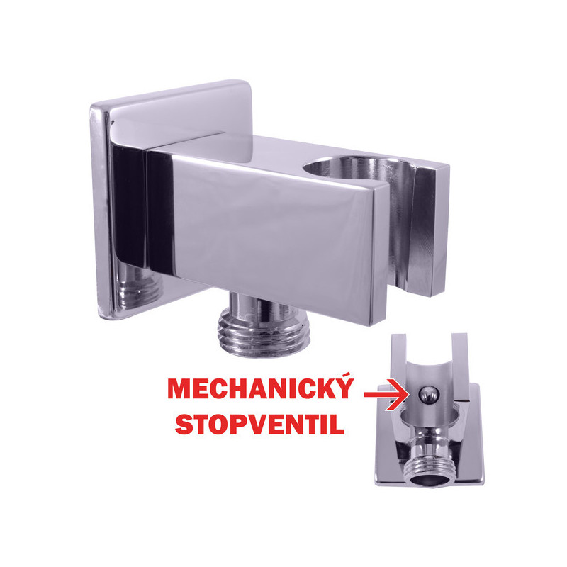 Podomítkový vývod RAV SLEZÁK se stop ventilem chrom MD0751
