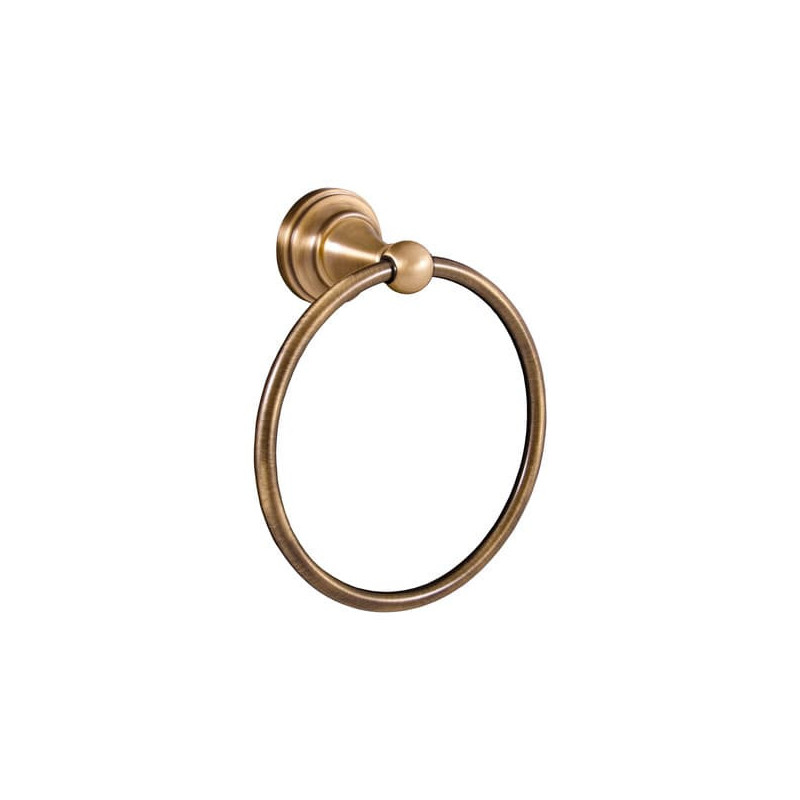 Držák ručníků RAV SLEZÁK stará mosaz MKA0104SM