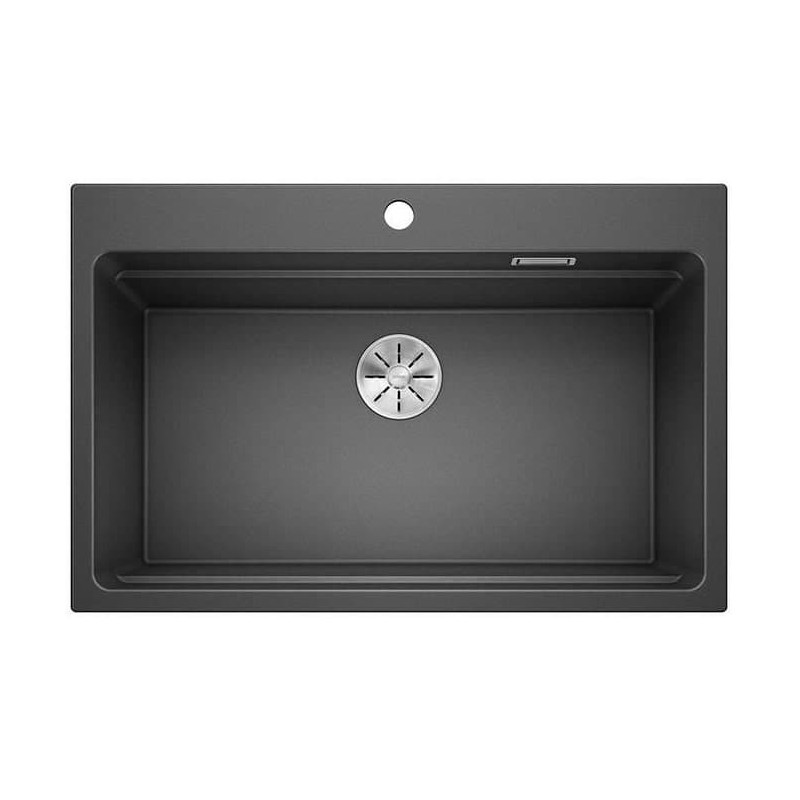 Dřez Blanco Etagon 8 InFino černá bez excentru+pojezdy 525893