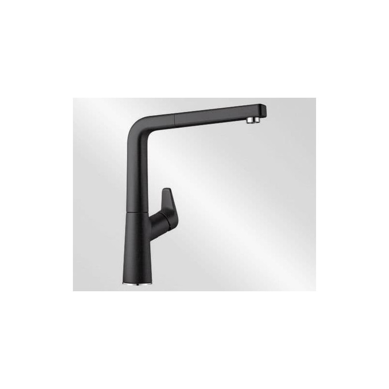 Dřezová baterie Blanco Avona-S s vytahovací sprškou černá 526170