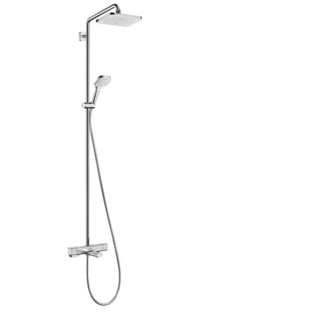 Sprchový systém Hansgrohe Croma s vanovým termostatem chrom 27687000