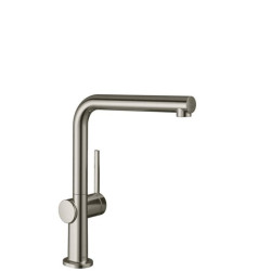 Dřezová baterie Hansgrohe Talis s otočným ramínkem vzhled nerezu 72840800