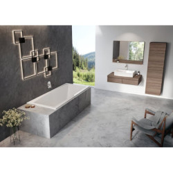 Obdélníková vana Ravak Formy 180x80 cm akrylát levá i pravá C891300000