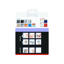 Držák skleničky a kartáčků Tesa Moon kartáčovaná ocel 40312-00000-00