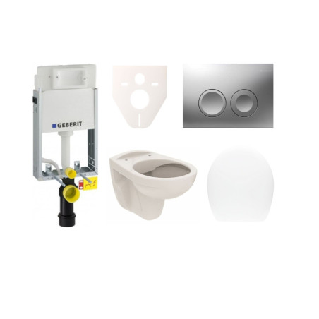 Cenově zvýhodněný závěsný WC set Geberit k zazdění + WC S-Line  SIKOGE1U3