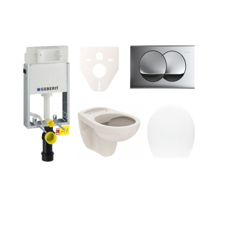 Cenově zvýhodněný závěsný WC set Geberit k zazdění + WC S-Line  SIKOGE1U71