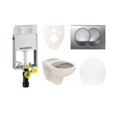 Cenově zvýhodněný závěsný WC set Geberit k zazdění + WC S-Line  SIKOGE1U72