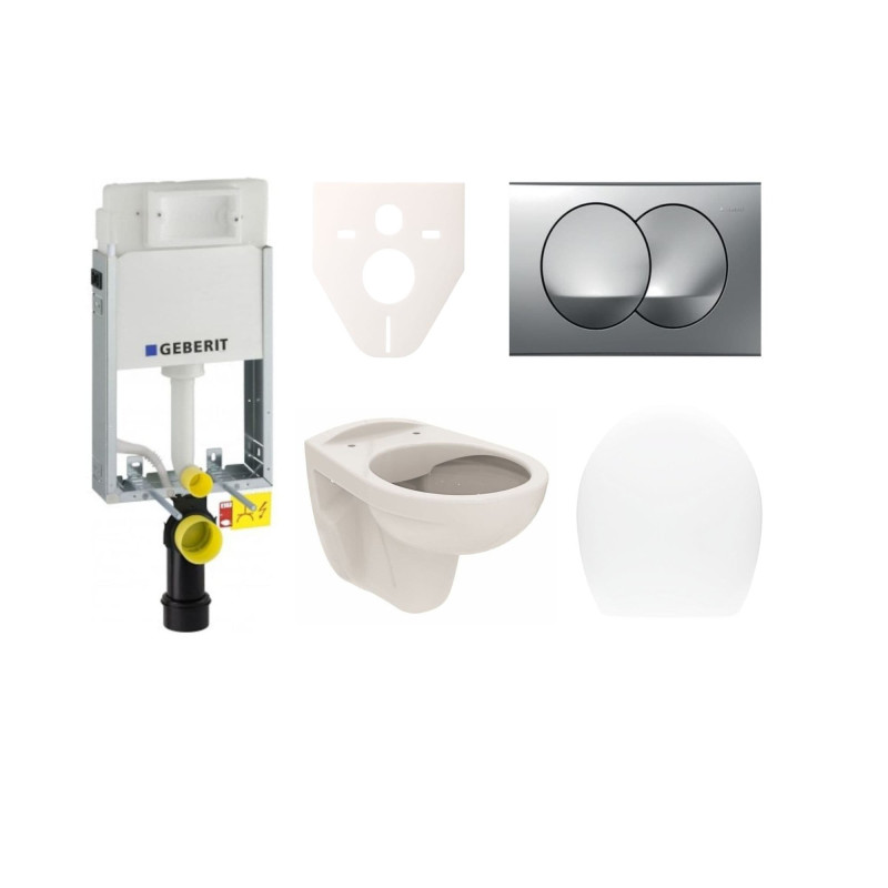 Cenově zvýhodněný závěsný WC set Geberit k zazdění + WC S-Line  SIKOGE1U72