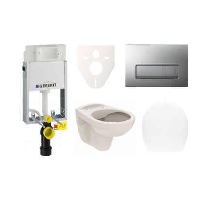 Cenově zvýhodněný závěsný WC set Geberit k zazdění + WC S-Line  SIKOGE1U8