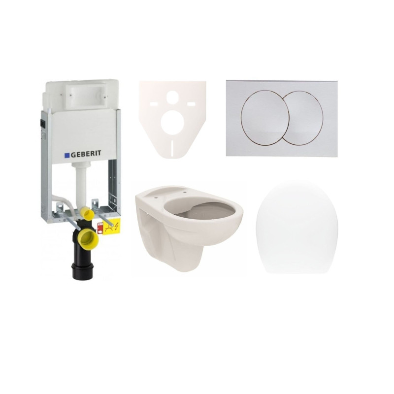 Cenově zvýhodněný závěsný WC set Geberit k zazdění + WC S-Line  SIKOGE1U7