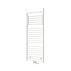 Radiátor ISAN Flexi 155,5x60 cm bílá struktura DFLE15550600SBSS