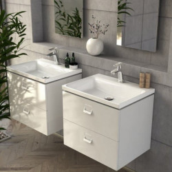 Koupelnová skříňka pod desku Ravak Comfort 80x50x46 cm Bílá lesk X000001378