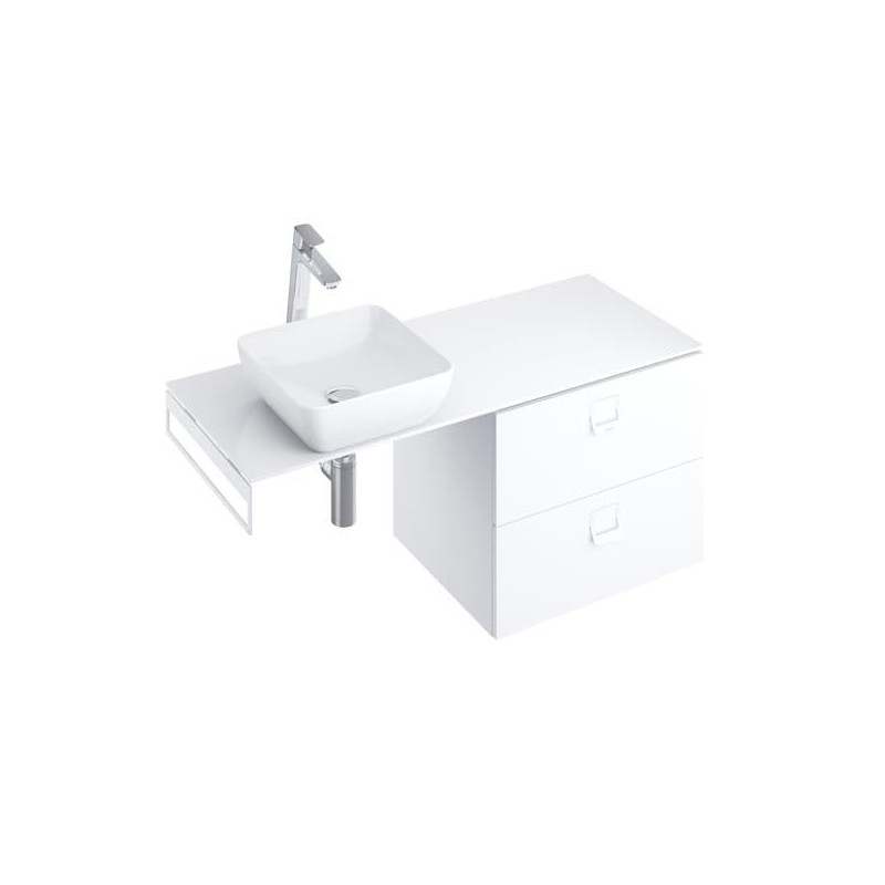 Deska pod umyvadlo pod umyvadlo Ravak Comfort 120x2x46,5 cm Bílá lesk X000001381