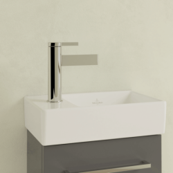 Umývátko Villeroy & Boch Avento 36x22 cm otvor pro baterii vlevo alpská bílá 43003R01