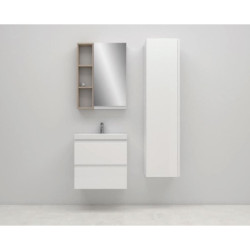 Koupelnová skříňka pod umyvadlo Cersanit MODUO 59,5x57x44,7 cm bílá lesk S929-010
