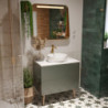 Vysoká umyvadlová baterie Hansgrohe Talis E s výpustí leštěný vzhled zlata 71716990