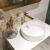 Vysoká umyvadlová baterie Hansgrohe Talis E s výpustí leštěný vzhled zlata 71716990
