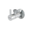 Rohový ventil Alca s filtrem 1/2"×1/2", kulatý ARV003
