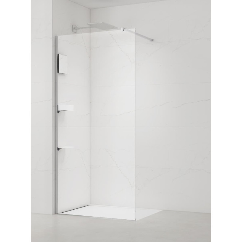 Sprchová zástěna Walk-in 100 cm SAT SATBWI100PRDOPL