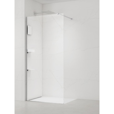 Sprchová zástěna Walk-in 100 cm SAT SATBWI100PRDOPL