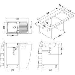 Dřez Alveus Basic 170 nerez 1083404
