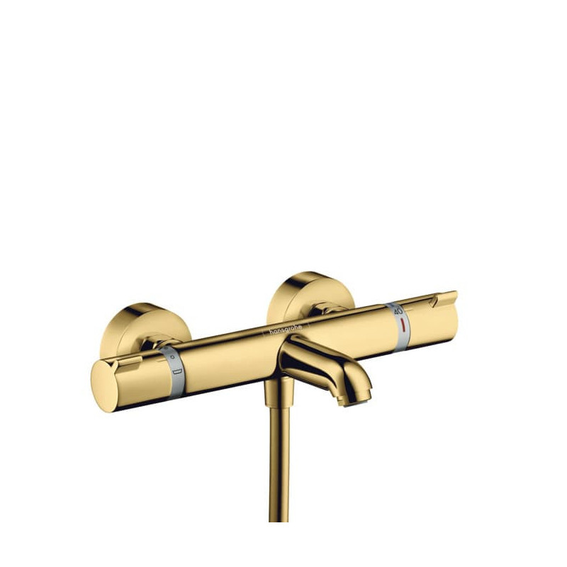 Vanová baterie Hansgrohe Ecostat bez sprchového setu 150 mm leštěný vzhled zlata 13114990